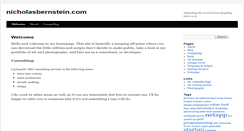 Desktop Screenshot of nicholasbernstein.com